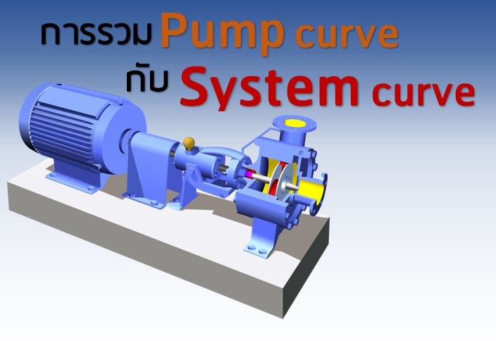 การรวม Pump curve และ system curve